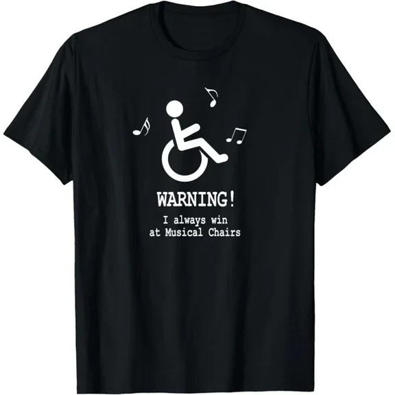 Hot Trending Tee With Handicap Wheelchair Tee Shirts Gift Unisex T-Shirt