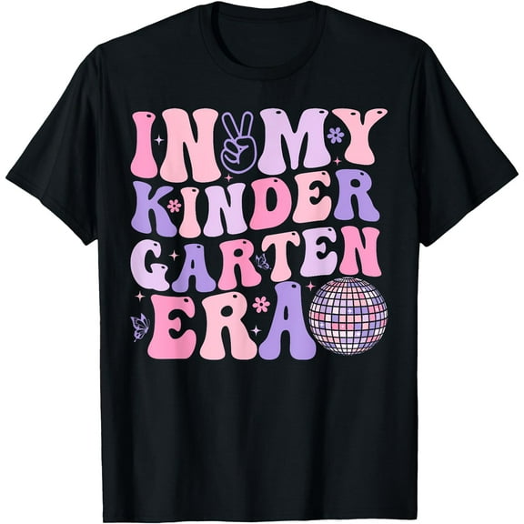 Hot Trending Tee With In My Kindergarten Era Teacher Back To School Kinder T-Shirt