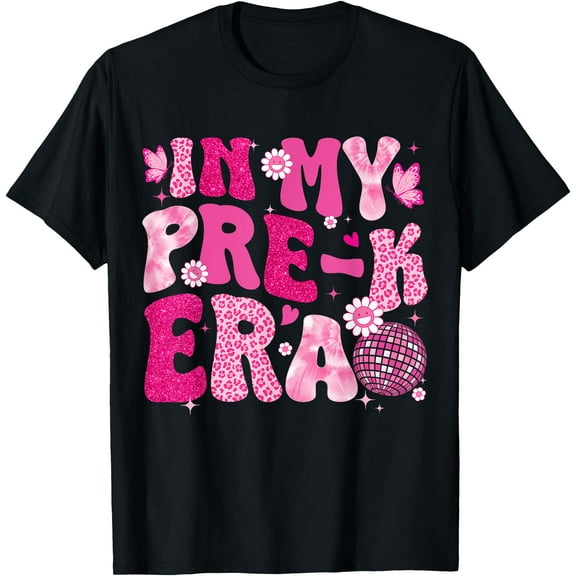 Hot Trending Tee With In My Pre-K Era Teachers Women Back To School Girls T-Shirt