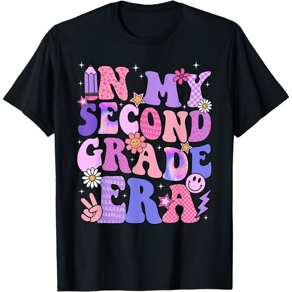 Hot Trending Tee With In My Second Grade Era Back To School 2Nd Grade Teacher Girl T-Shirt