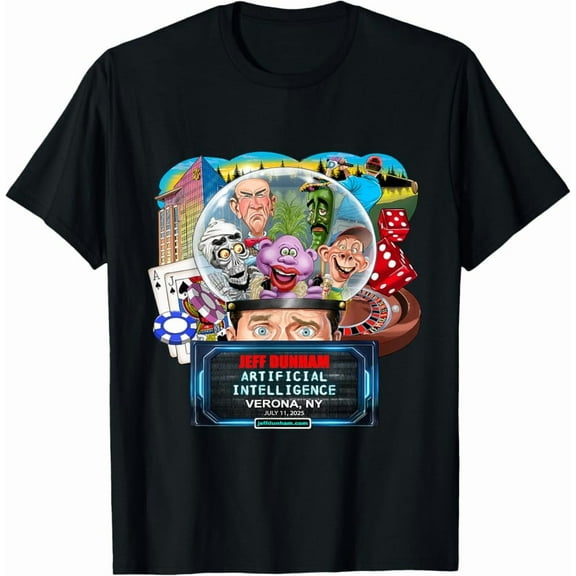 Hot Trending Tee With Jeff Dunham Verona, Ny (2025) T-Shirt