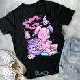 thumbnail image 1 of Hot Trending Tee With Kawaii Pastel Goth Cute Creepy Witchy Bear Unisex Form T-Shirt T-Shirt, 1 of 2