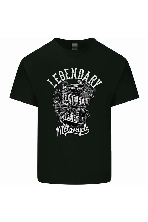Hot Trending Tee With Legendary Shovelhead Motorcycle Biker Mens Womens S-5Xl T-Shirt