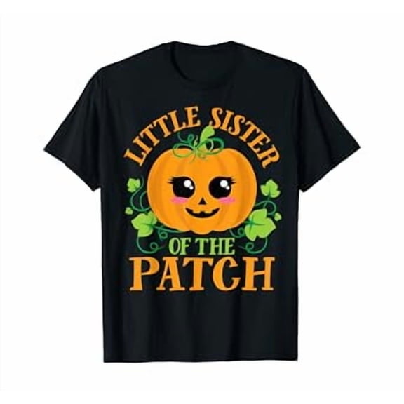 Hot Trending Tee With Little Sister Pumpkin Patch Women Unisex S-5Xl T-Shirt