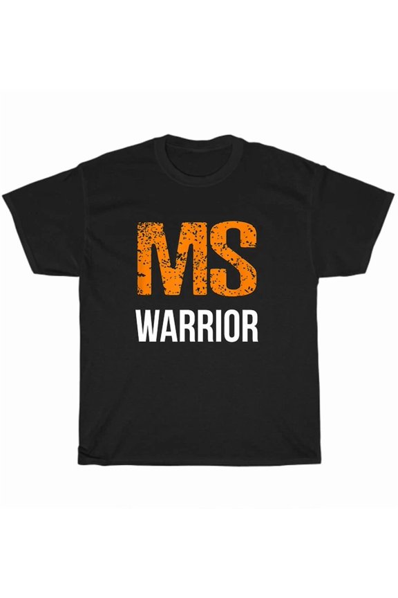 Hot Trending Tee With Ms Warrior Multiple Sclerosis Awareness Disease Fighter T-Shirt Unisex Tee Gift