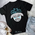 thumbnail image 1 of Hot Trending Tee With Never Underestimate An Old Lady With A Bicycle Shirt Gift Unisex T-Shirt, 1 of 5