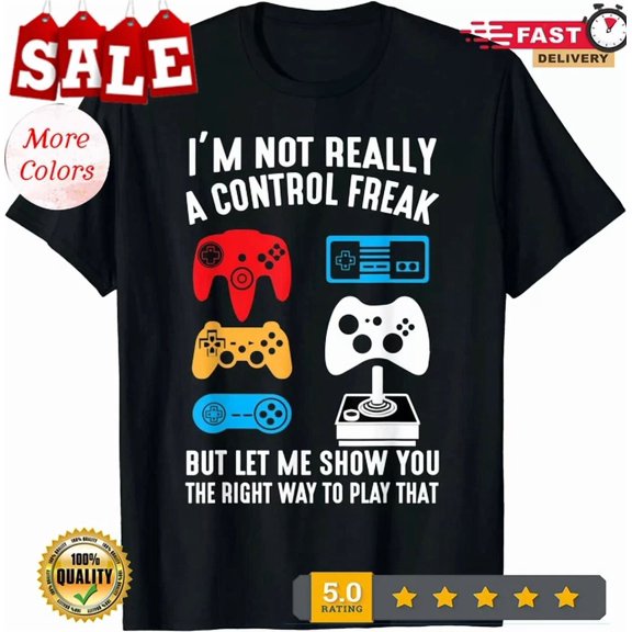 Hot Trending Tee With New Limited Cool Gamer Great Gift Idea Tee T-Shirt S-5Xl