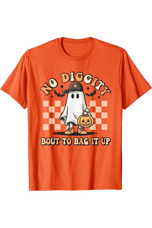 Hot Trending Tee With No Diggity Bout To Bag It Up Ghost Toddler Unisex S-5Xl T-Shirt