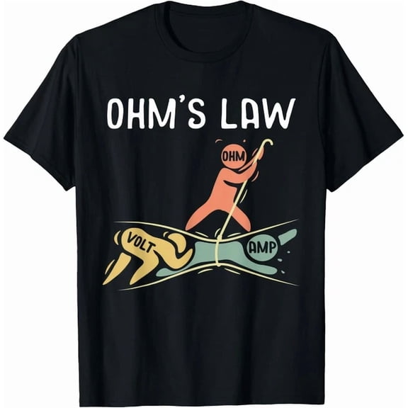 Hot Trending Tee With Ohm'S Law Electrical Engineer Gift Idea Engineering Gift Unisex T-Shirt