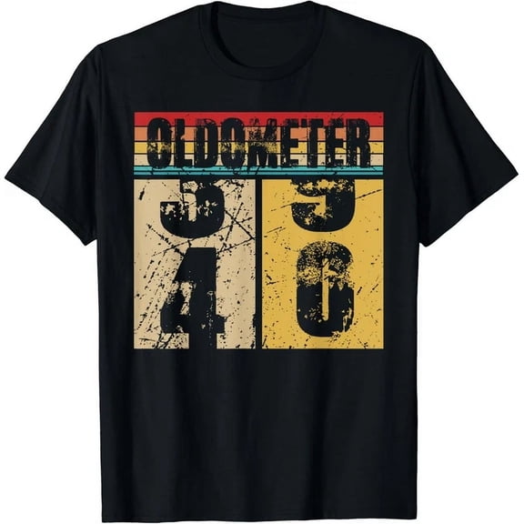 Hot Trending Tee With Oldometer 39-40 Shirt 40Th Turning 40 Birthday Gifts Gift Unisex T-Shirt