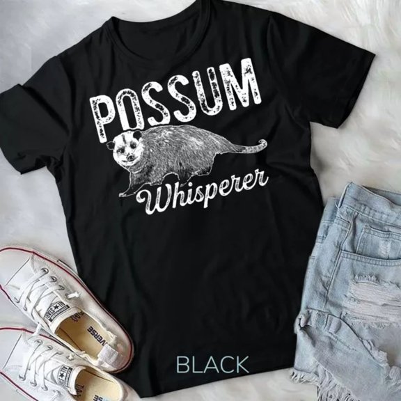 Hot Trending Tee With Opossum T-Shirt Possum Whisperer Tee I Love Possums Unisex T-Shirt