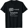 thumbnail image 1 of Hot Trending Tee With Pasta Party Spaghetti Devotee S Graphic Gift Unisex T-Shirt, 1 of 2