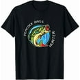 thumbnail image 1 of Hot Trending Tee With Peacock Bass Hunter, Fish Gift Unisex T-Shirt, 1 of 2