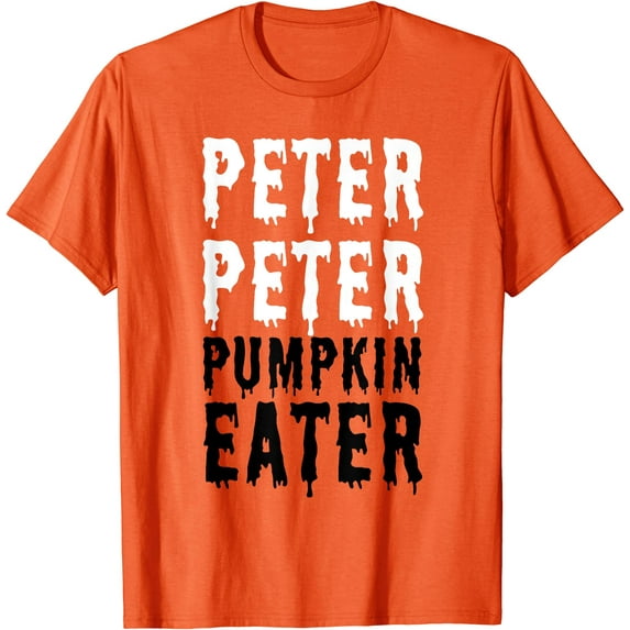 Hot Trending Tee With Peter Pumpkin Eater Couple Men Orange Unisex S-5Xl T-Shirt