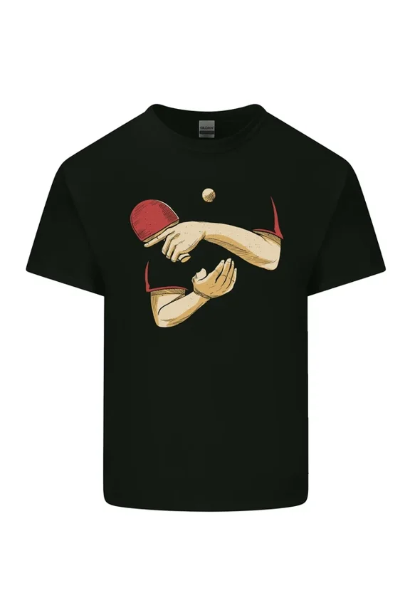 Hot Trending Tee With Ping Pong Hands Table Tennis Fancy Dress Mens Womens S-5Xl T-Shirt