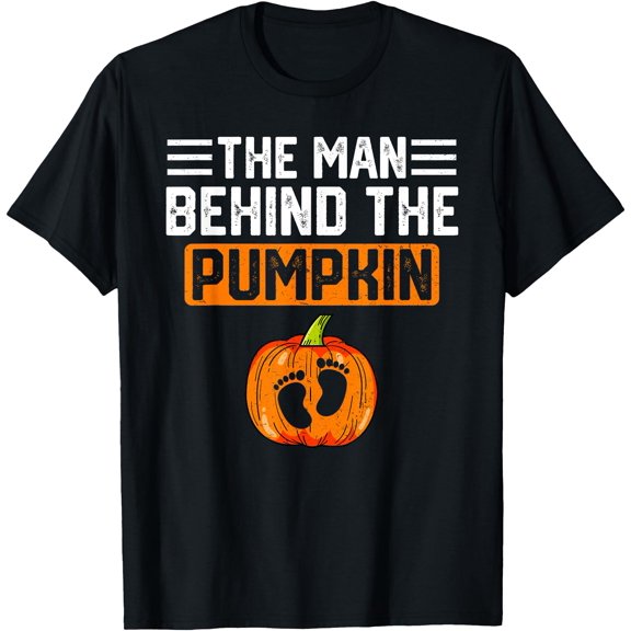 Hot Trending Tee With Pregnancy Announcement The Man Behind Pumpkin Unisex S-5Xl T-Shirt