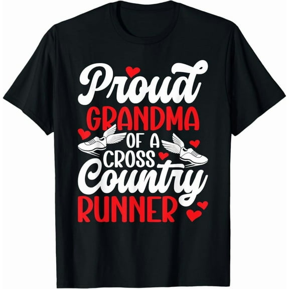 Hot Trending Tee With Proud Cross Country Runner Grandma Cross Country Grandma T-Shirt