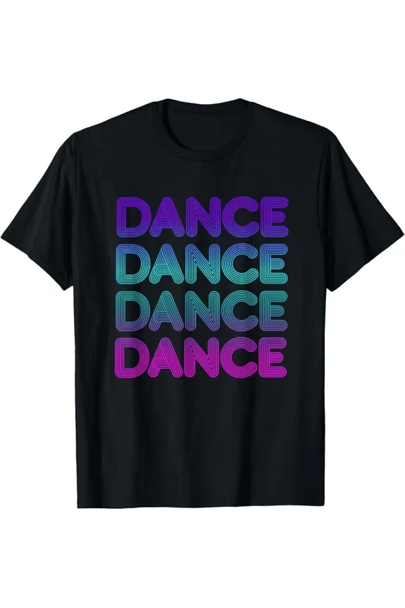 Hot Trending Tee With Retro Dance For Dancers I Love Dancing Gift Unisex T-Shirt