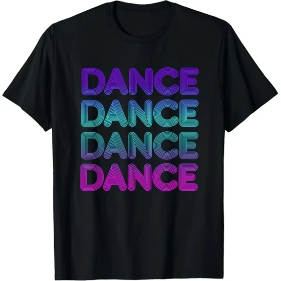 Hot Trending Tee With Retro Dance For Dancers I Love Dancing Gift Unisex T-Shirt
