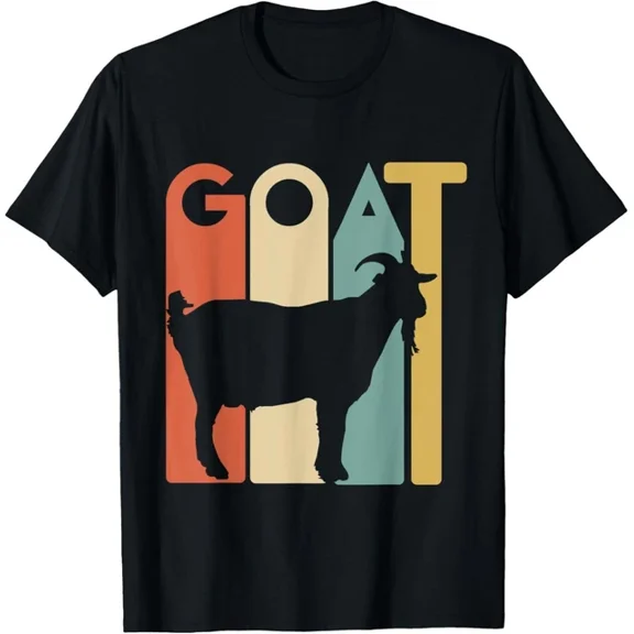 Hot Trending Tee With Retro Style Goat Gift Tee Unisex T-Shirt