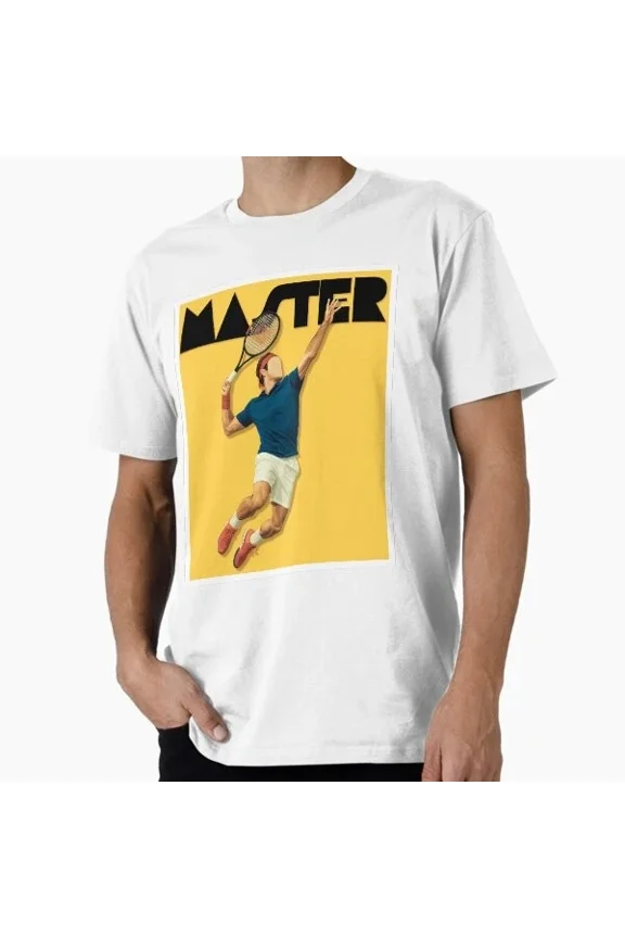 Hot Trending Tee With Roger Federer Men'S Legendary Tennis | Vintage Sw T-Shirt S-5Xl