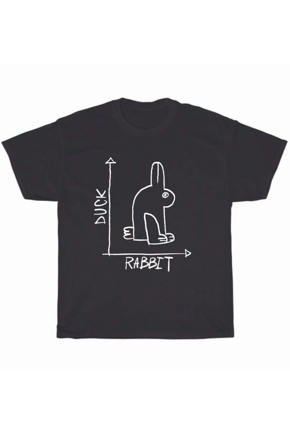 Hot Trending Tee With Science Nerd Duck Rabbit Physics Math Geek T-Shirt Unisex Tee Gift New