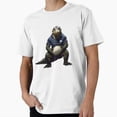 thumbnail image 1 of Hot Trending Tee With Scottish Rugby Mascot #1 T-Shirt S-5Xl, 1 of 2
