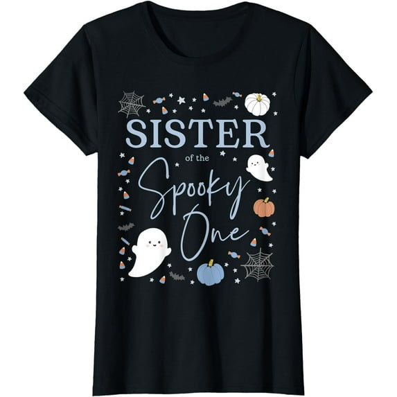 Hot Trending Tee With Sister Of The Spooky One First Birthday Boy 1St Unisex S-5Xl T-Shirt