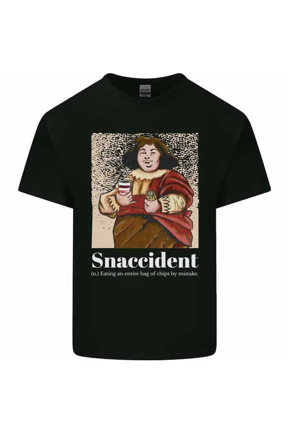 Hot Trending Tee With Snaccident Diet Junk Food Weight Loss Mens Womens S-5Xl T-Shirt