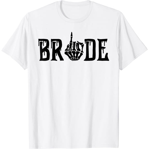 Hot Trending Tee With Spooky Bride Groom Gothic Wedding Unisex S-5Xl T-Shirt