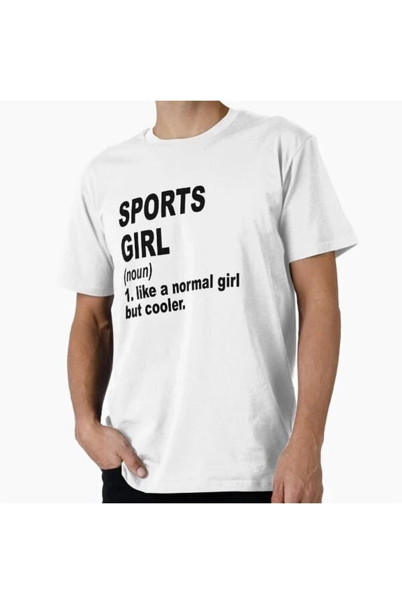 Hot Trending Tee With Sports Girl Like A Normal Girl But Cooler, Sports T-Shirt S-5Xl