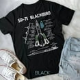 thumbnail image 1 of Hot Trending Tee With Sr-71 Blackbird Specs T Shirt Tshirt Shirt Unisex T-Shirt, 1 of 5