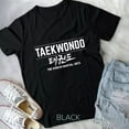 thumbnail image 1 of Hot Trending Tee With Taekwondo Definition Tae Kwon Do Fighter Korean Characters Unisex T-Shirt, 1 of 2