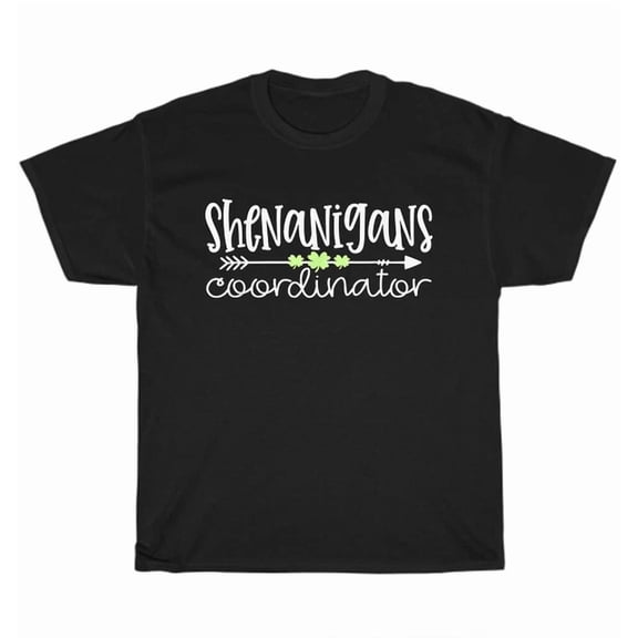 Hot Trending Tee With Teacher Shenanigans Coordinator Shamrock Clover St Patricks Day T-Shirt Unisex