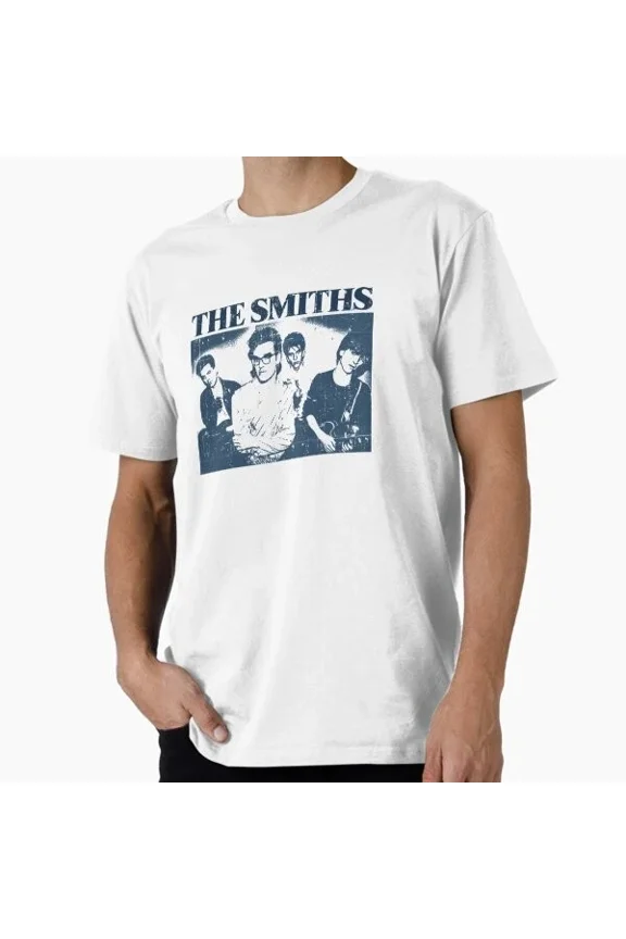 Hot Trending Tee With The Smiths Blue Vintage Color T-Shirt S-5Xl
