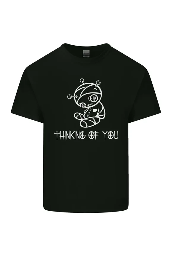 Hot Trending Tee With Thinking Of You Voodoo Doll Goth Gothic Mens Womens S-5Xl T-Shirt