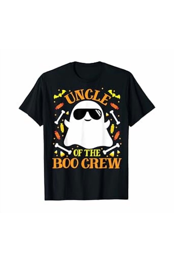 Hot Trending Tee With Uncle Boo Crew Ghost Family Set Funny Men Halloween S-5Xl T-Shirt