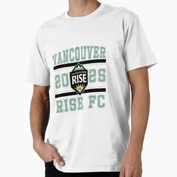Hot Trending Tee With Vancouver Rise Fc Canada Northern Super League Vin T-Shirt S-5Xl