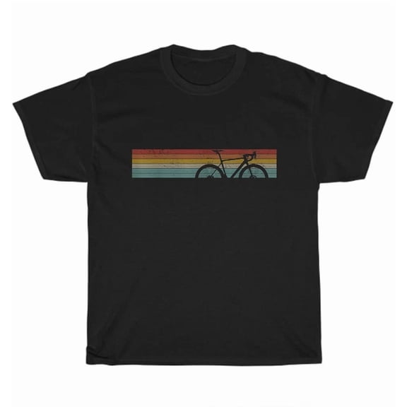 Hot Trending Tee With Vintage Bike Cycling Road Bike Racing Bicycle Cyclist T-Shirt Men Tee Gift