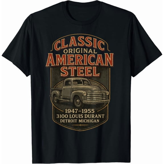 Hot Trending Tee With Vintage Classic Original American Old Pickup Truck 1940S Car T-Shirt