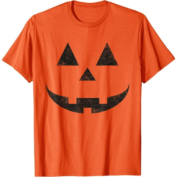 Hot Trending Tee With Vintage Pumpkin Face Jackolantern Jack O Lantern Unisex S-5Xl T-Shirt
