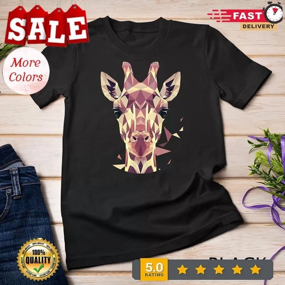 Hot Trending Tee With Womens Cotton Shortsleeve Giraffe Women'S Unisex T-Shirt