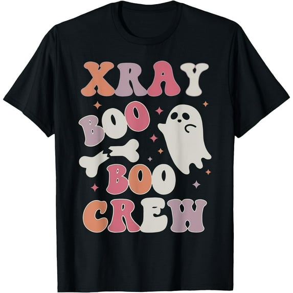 Hot Trending Tee With X Ray Boo Boo Crew Ghost Radiology Halloween Fall ...