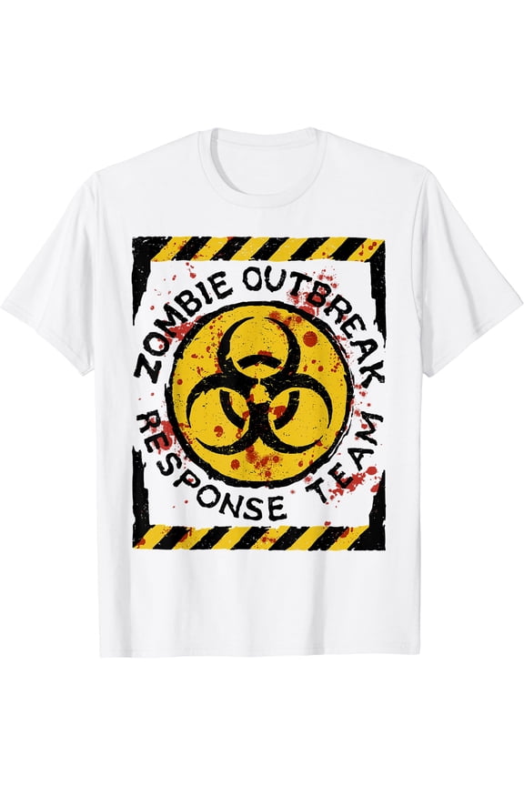 Hot Trending Tee With Zombie Outbreak Response Team Funny Men Apocalypse Unisex S-5Xl T-Shirt