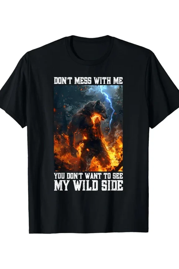 Hot Trending Tee with Cringy Werewolf Warning Wolf Cringe Alpha Wolf S-5Xl Birthday Gifts; For Men & Women