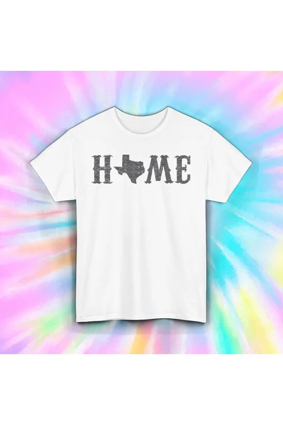 Hot Trending Texas Home T-Shirt Lone Star State Graphic Western Design Preview Only