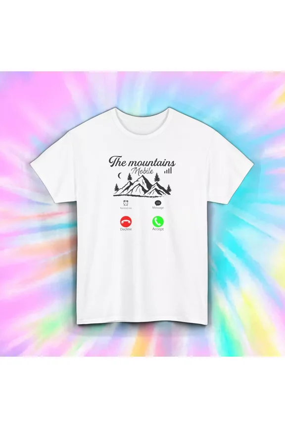 Hot Trending The Mountains Are Call Adventure Hik Camp Nature Shirt Design Preview Only