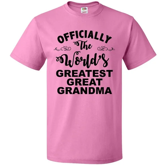 Hot Trending The World'S Greatest Great Grandma T-Shirt Best Mens S-5Xl Birthday Gifts; For Men & Women