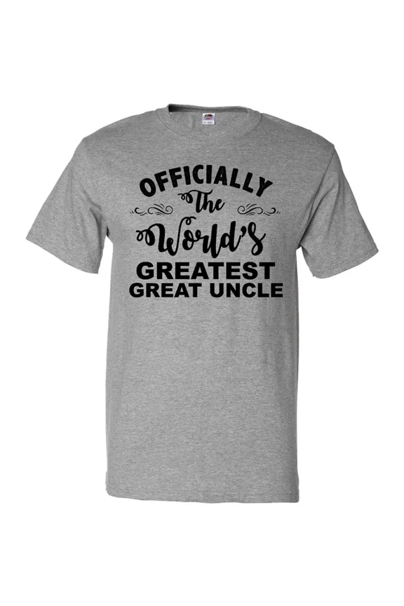 Hot Trending The World'S Greatest Great Uncle T-Shirt Best Mens S-5Xl Birthday Gifts; For Men & Women
