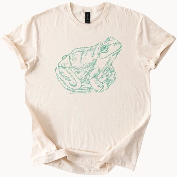 Hot Trending Toad Tee Frog Graphic T Shirt Nature Lover Gift Design Preview Only